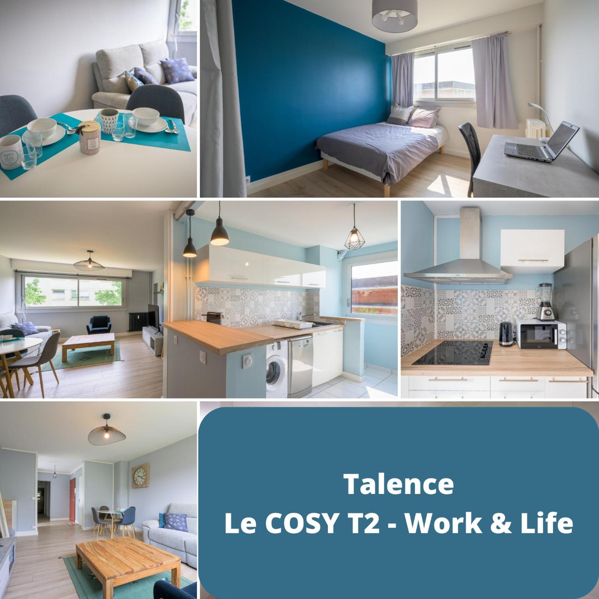 Le Cosy T2 - Parking - Confortable - Spacieux Talence Bagian luar foto